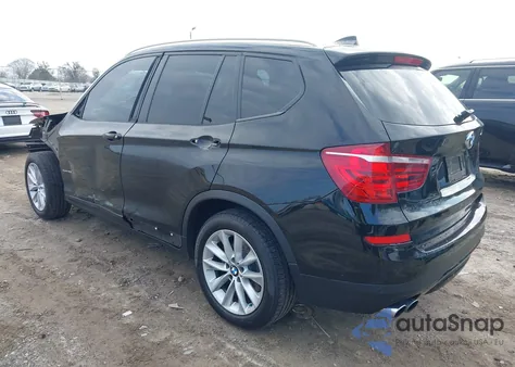 2015 BMW X3 xDrive28I z USA, uszkodzony, nr VIN 5UXWX9C54F0D49741